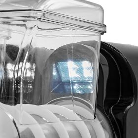 Commercial Slushy Machine, 3Lx2 Double Tank Frozen Drink Machine, 24 Cups Stainless Steel Margarita Smoothie Frozen Drink Maker