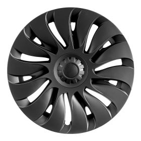 Wheel Rim Cover Hubcaps, 19 in, 2020-2024 Model Y Fully Fit Hubcap with Snap, Guard Tape & Valve Nozzle Hole