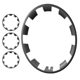 Wheel Rim Cover Hubcaps, 20 in, Model Y Fully Fit Hubcap with Snap, Guard Tape & Valve Nozzle Hole, ABS & PC Hubcap with Upgraded Buckle