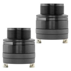 5 Core Super Tweeter ? 1" 200W Max 4 Ohm Neodymium Magnet ? Titanium Bullet Speaker Horn ? High Frequency ? Heavy Duty Aluminum Frame- TW ND 01 1 (Qty: 2PCS)